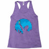 bat signal Racerback Tank