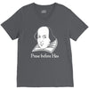 prose before hos  funny william shakespeare joke comedy rude V-Neck Tee