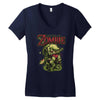 legend of zombie Women's V-Neck T-Shirt