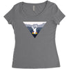 Deer Women's Triblend Scoop T-shirt