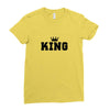 King Ladies Fitted T-Shirt