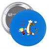 calvin hobbes Pin-back button