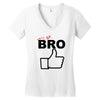 it's ok bro  funny Women's V-Neck T-Shirt