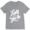 love what you do V-Neck Tee