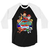 paw patrol birthday boy auntie 3/4 Sleeve Shirt