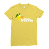 duck norris Ladies Fitted T-Shirt