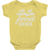 feminist agenda Baby Onesie