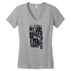 GUN Women's V-Neck T-Shirt