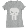 the punisher long sleeves Ladies Fitted T-Shirt