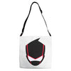 ninja mask on Adjustable Strap Totes