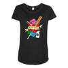 rotten Maternity Scoop Neck T-shirt