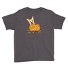 corgi pumpkin Youth Tee