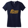 polymer records, ideal gift or birthday present funny Women's V-Neck T-Shirt