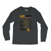 Leo Facts Zodiac Long Sleeve Shirts