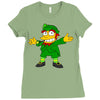 happy saint patrick day simpson Ladies Fitted T-Shirt