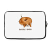 beagle bagel Laptop sleeve