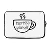 Espresso Yourself Pocket Laptop sleeve