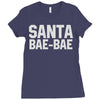 santa bae bae Ladies Fitted T-Shirt