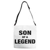 Dad The Man The Myth The Legend - Son Of A Legend Family Matching Adjustable Strap Totes