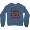 Emo Gothic Ugly Christmas Sweater Crewneck Sweatshirt