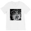 sad girl V-Neck Tee