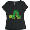 funny animal Women's Triblend Scoop T-shirt