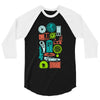 time machines 3/4 Sleeve Shirt
