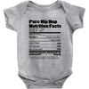 clebrity hip hop nutrition Baby Onesie