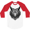 owl ornate 3/4 Sleeve Shirt