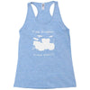 i'm a drummer please shout Racerback Tank