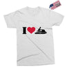 i love jet ski racing Exclusive T-shirt