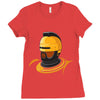 robo t Ladies Fitted T-Shirt