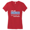 engineer Women's V-Neck T-Shirt