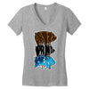 we brother bears Women's V-Neck T-Shirt