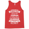 Super Cool Stepmom Of A Freaking Awesome Grandson Tank Top