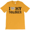 i love my soldier hunter camouflage T-Shirt