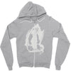 rage panda Zipper Hoodie