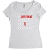 be different Women's Triblend Scoop T-shirt