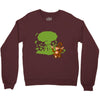 apathetic in the face of certain annihilation Crewneck Sweatshirt