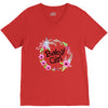 floral baby girl V-Neck Tee