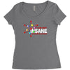 i am not insane inspired by the big bang theory, ideal birthday Women's Triblend Scoop T-shirt