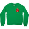 christmas cookie pocket Crewneck Sweatshirt