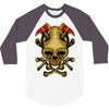 skull axe 3/4 Sleeve Shirt