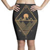 pyramids Pencil Skirts