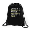 natural queens rock Drawstring Bags