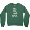 Eat Sleep Bike Repeat Youth Sweatshirt