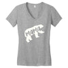 mama bear 1 Women's V-Neck T-Shirt