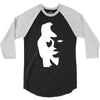 sax player lady face optical illusion 3/4 Sleeve Shirt