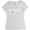 sagittarius violet Women's Triblend Scoop T-shirt