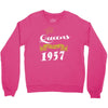 queens are born in 1957 Crewneck Sweatshirt